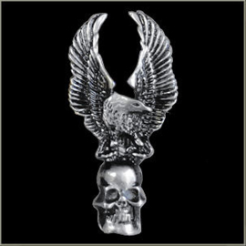 PIN - Upwing eagle with SKULL