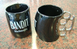 Knuckle Duster - Bandit  - Large Coffee Mug
