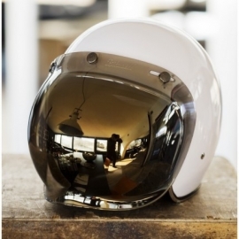 BILTWELL ANTI-FOG BUBBLE SHIELD CHROME