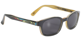 Original KD's - Tattoo Sunglasses - Tribal Frame & Smoke Lens - Primal