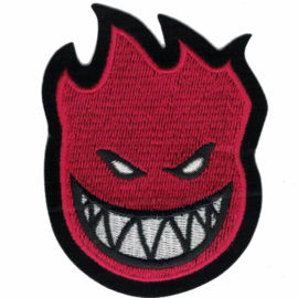 PATCH - Skate Logo - Spitfire on Wheels - RED