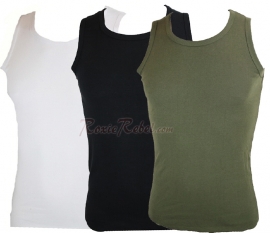 Military Singlet - Marcel - Tank/Racer Top - 3 Colours