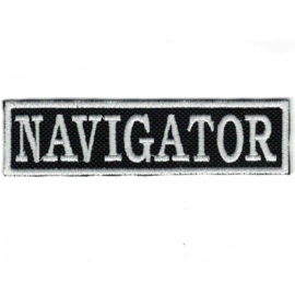 White PATCH - Flash / Stick - NAVIGATOR