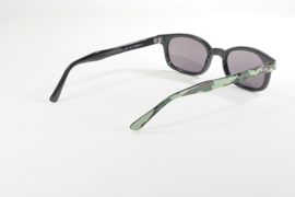 Original X-KD's - Larger Sunglasses - Woodland CAMOUFLAGE frame & SMOKE lens