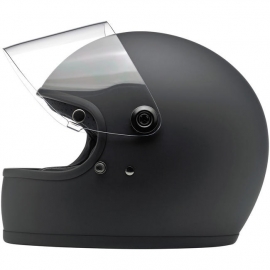 Biltwell INC - Gringo 'S' Full Face Helmet with Visor - DOT [Flat Black]