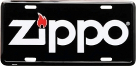 License Metal Plate / Tin Sign -  3D - Zippo