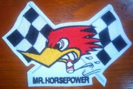 PATCH - Mr. Horsepower with Racing Flags