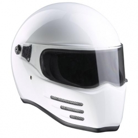 BANDIT - Fighter Full Face Helmet - ECE [Glossy White]
