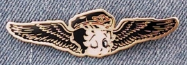 P105 - PIN - Winged Betty Boop