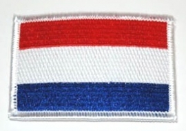 109 - small PATCH - Dutch Flag - Holland - The Netherlands