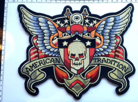 BACKPATCH - AMERICAN TRADITION - Oldschool American Tattoo Style