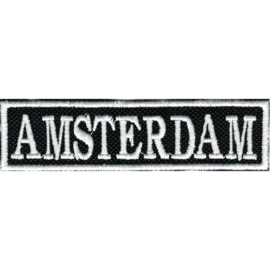 White PATCH - Flash / Stick - AMSTERDAM - NL