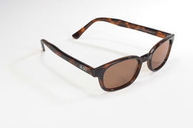 Original KD's - Sunglasses - POLARIZED - Leopard/Dark Tortoise Frame & Amber Lens