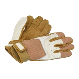 Biltwell INC - Bantam Gloves - White / Tan