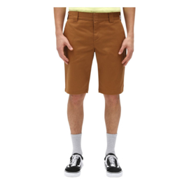 DICKIES SLIM FIT SHORT BROWN DUCK