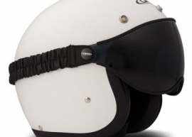 DMD - Helmet DARK SMOKE Jet Visor / Goggles