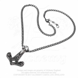 Alchemy England - Raven Hammer - Odin & Thor - Pendant & Chain