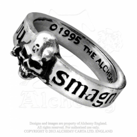 Alchemy England - RING - The Great Wish - Skull -  MEUS OPUS MAGNUS