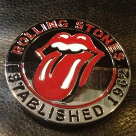 The Rolling Stones (established in 1962) Tongue BUCKLE