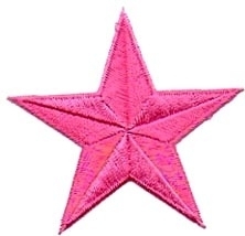 019 - PATCH - Pink Nautical Star