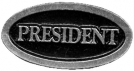 PIN - Metal Badge - President