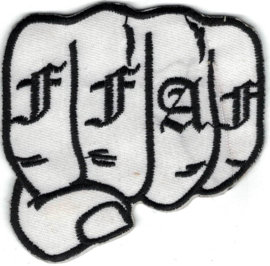 023 - PATCH - FFAF Fist - Funeral For A Friend