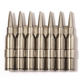 Seven Rifle Bullets BUCKLE [B159]