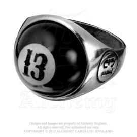 Alchemy England - RING - UL13 - High Ball - 8 - Eightball