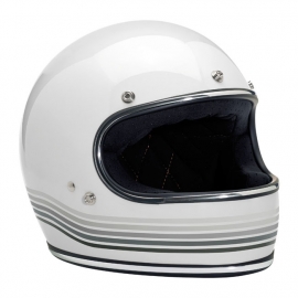 Biltwell INC - Gringo Full Face Helmet - DOT - Le Spectrum [Gloss White]