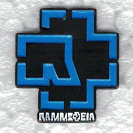 PIN - RAMMSTEIN - blue logo