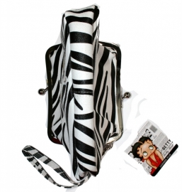 Betty Boop - Zebra Purse / Wallet