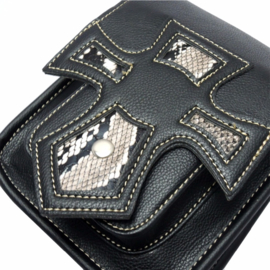 Hip Bag - Hip Pouch - Cruisaders - PU-leather - Snake