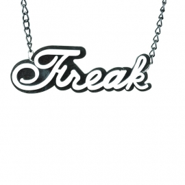 white Freak necklace