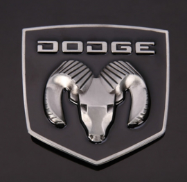 Dodge Belt Buckle - Dodge Ram - 3D - Metal / Black