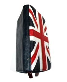 Wallet with Zipper - Union Jack Design