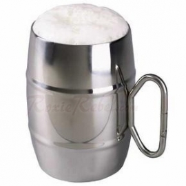 Stainless Steel Mug DeLuxe with Musketon - 101 INC
