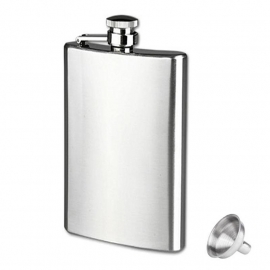 FLASK XL - Clean / No Logo - Stainless Steel - 10 oz / approx. 295ml