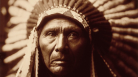 GOLDEN PATCH - Old Indian Chief