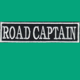 White PATCH - Flash /Stick - ROAD CAPTAIN