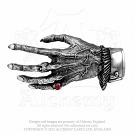 Alchemy England - BELT BUCKLE -Skeleton - Nosferatu's Hand