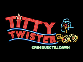 VELCRO & PVC PATCH - TITTY TWISTER - Open dusk till dawn - Chicas Chicas