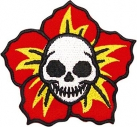 016 - WildCat PATCH - Skull Flower