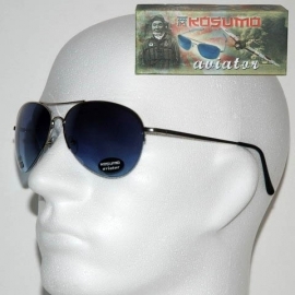 Classic Blue Aviator Sunglasses - 101 INC