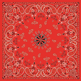 Original Bandana - Red Paisley