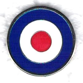 PIN - RAF - THE WHO - Bulls eye