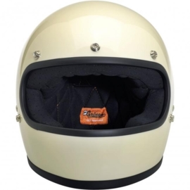 Biltwell INC - Gringo Full Face Helmet - DOT [Gloss Vintage White]