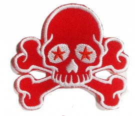 015 - WildCat PATCH - Red Skull & Bones