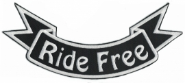 000 - BACKPATCH - Banner - Bottom Rocker -Ride Free