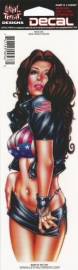 Lethal Threat (by Monte Moore) - Miss USA - DECAL - STICKER