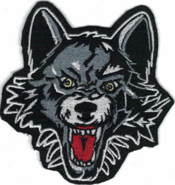 021 - PATCH - Wolf Showing Teeth